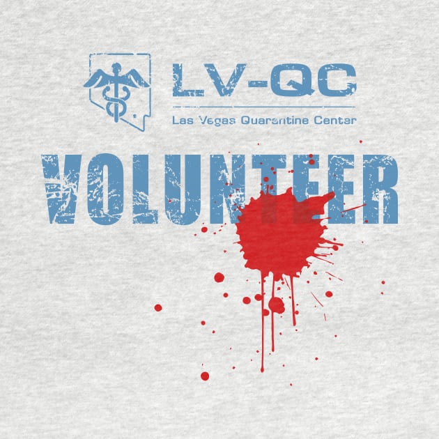 Las Vegas Quarantine Center Volunteer (battle hardened and bloodstained) by GraphicGibbon